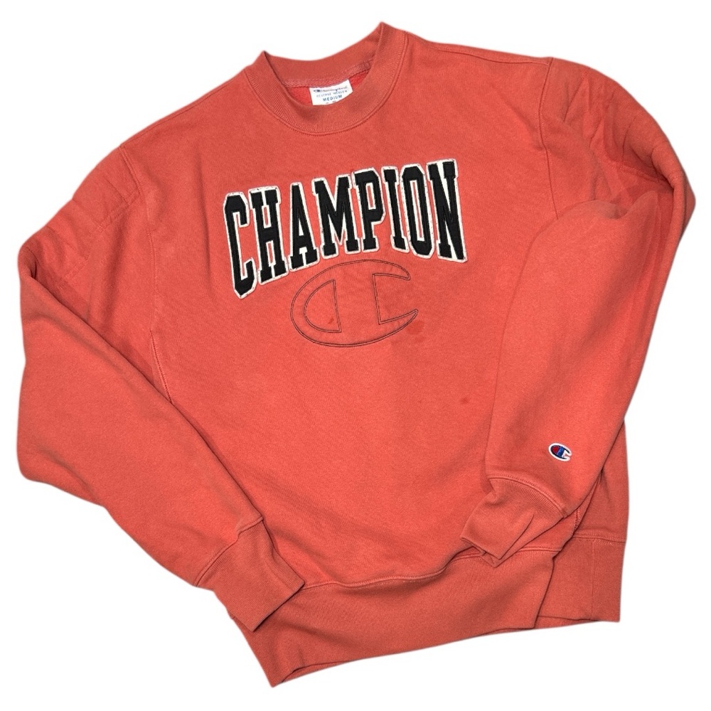 Champion VINTAGE 90’s Reverse Weave Crew Neck Logo Sweatshirt - Size M